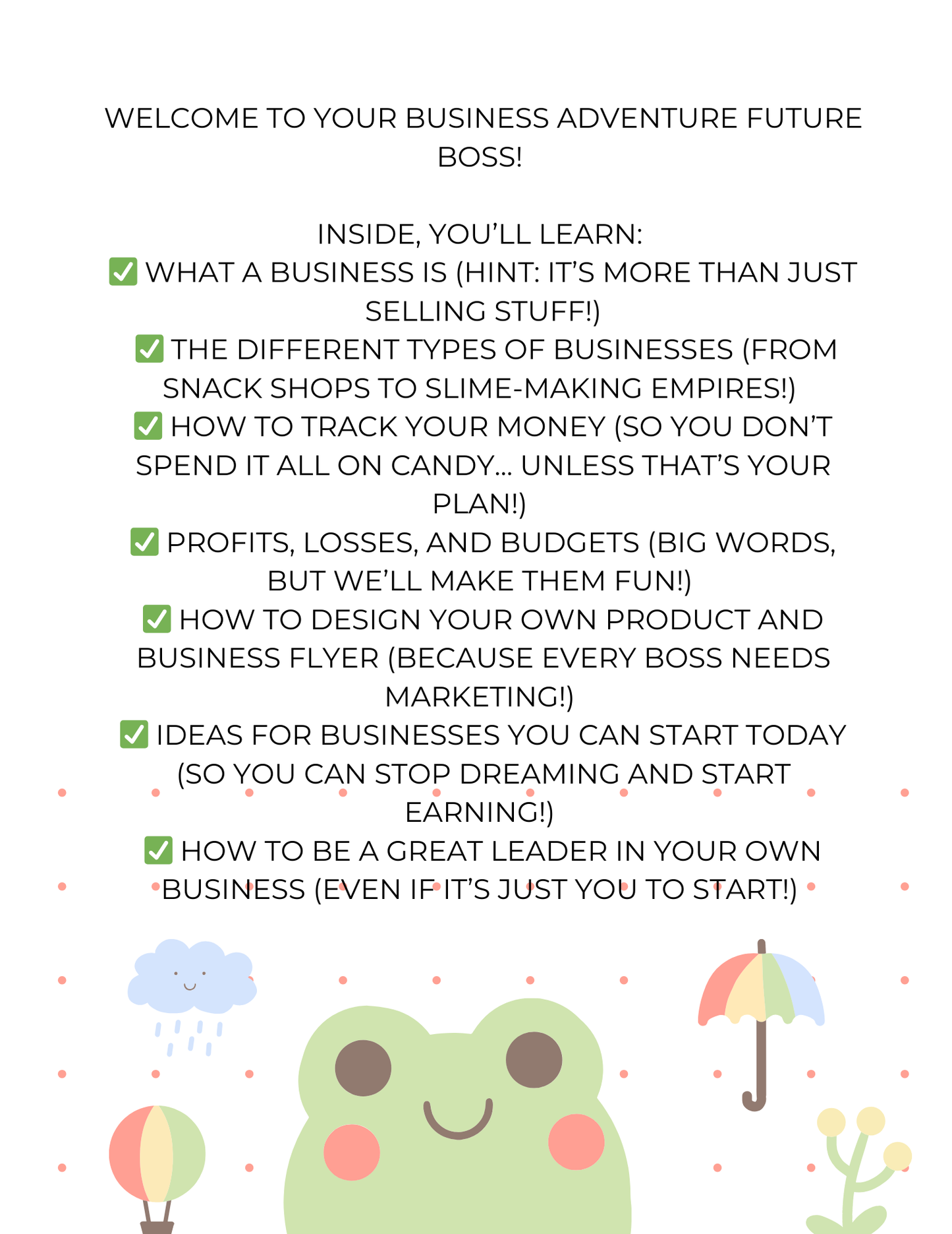 Lemonade Stand CEO:  A Kid's Guide to Big Ideas and Big Bucks